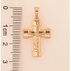 Кулон Xuping цвет Позолота 18K "Крест с Распятием" для цепочки до 5мм фото №2 Кулон Xuping цвет Позолота 18K "Крест с Распятием" для цепочки до 5мм фото №2