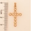 Кулон Xuping колір Позолота 18K "Хрест" для ланцюжка до 4мм фото №2 Кулон Xuping колір Позолота 18K "Хрест" для ланцюжка до 4мм фото №2