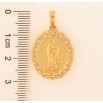 Кулон Xuping колір Позолота 18K "Ладанка Діва Марія" для ланцюжка до 6мм фото №2 Кулон Xuping колір Позолота 18K "Ладанка Діва Марія" для ланцюжка до 6мм фото №2