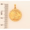 Кулон Xuping цвет Позолота 18K "Ладанка Богородица" для цепочки до 5мм фото №2