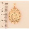 Кулон Xuping колір Позолота 18K "Ладанка Діва Марія" для ланцюжка до 7мм фото №2 Кулон Xuping колір Позолота 18K "Ладанка Діва Марія" для ланцюжка до 7мм фото №2