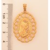 Кулон Xuping цвет Позолота 18K "Ладанка Богородица" для цепочки до 7мм фото №2 Кулон Xuping цвет Позолота 18K "Ладанка Богородица" для цепочки до 7мм фото №2