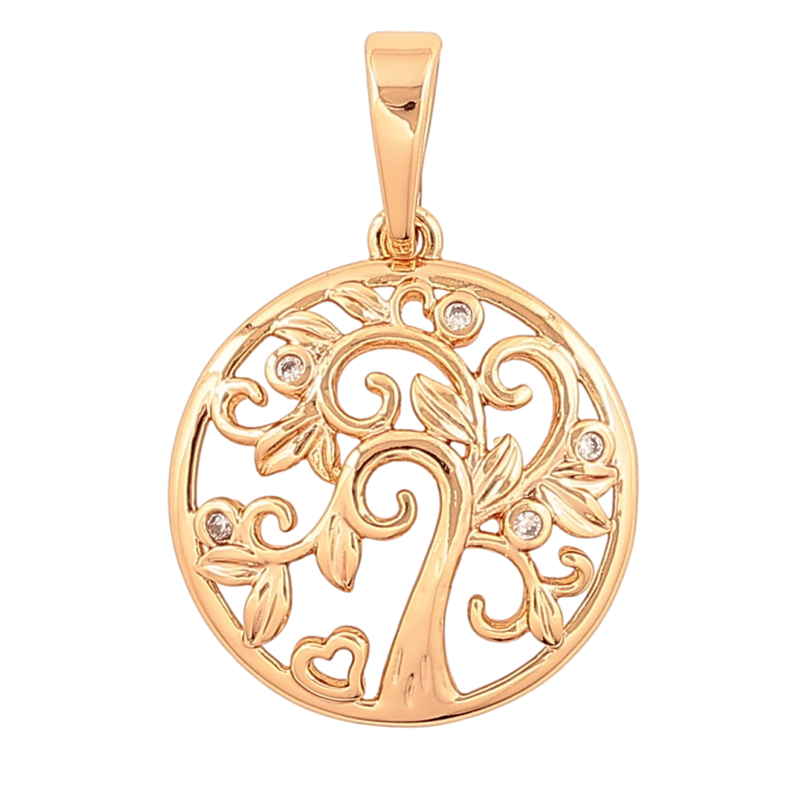 Кулон Xuping цвет Позолота 18K "Древо жизни" для цепочки до 6мм фото №1 Кулон Xuping цвет Позолота 18K "Древо жизни" для цепочки до 6мм фото №1