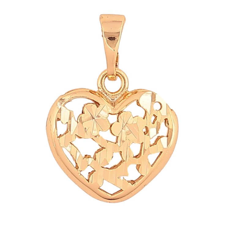 Кулон Xuping колір Позолота 18K "Сердечко" для ланцюжка до 5мм фото №22
