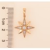 Кулон Xuping колір Позолота 18K "Зірочка" для ланцюжка до 6мм фото №2