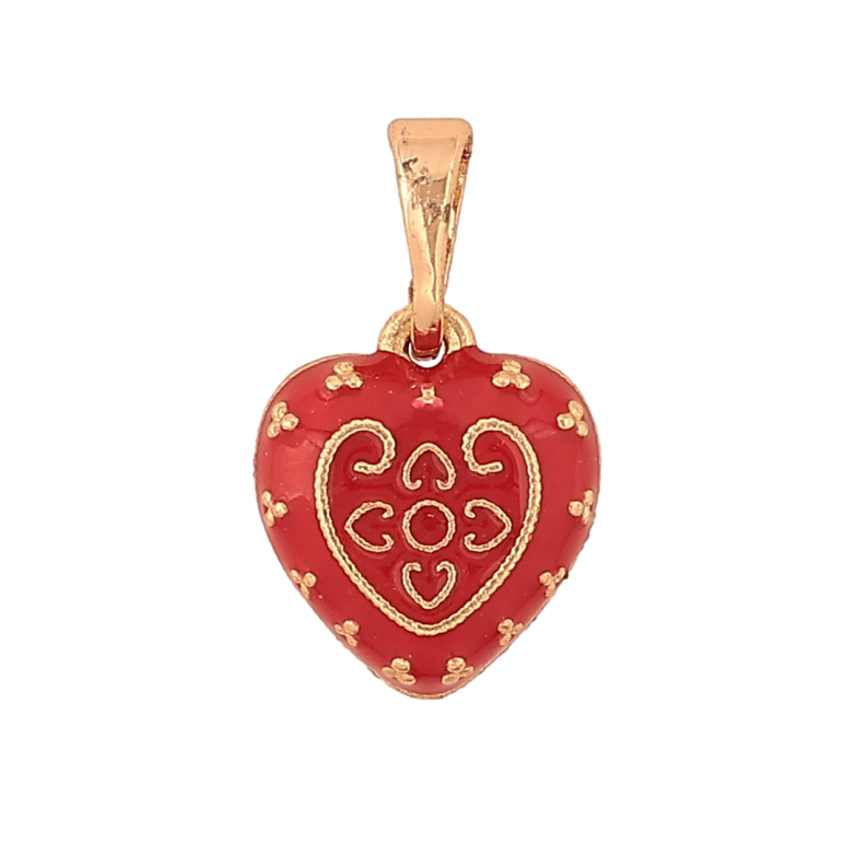Кулон Xuping колір Позолота 18K "Серце" для ланцюжка до 5мм фото №2