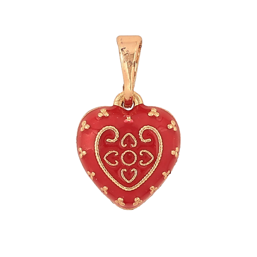 Кулон Xuping колір Позолота 18K "Серце" для ланцюжка до 5мм фото №1