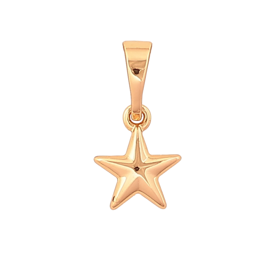 Кулон Xuping цвет Позолота 18K "Звездочка" для цепочки до 5мм фото №1 Кулон Xuping цвет Позолота 18K "Звездочка" для цепочки до 5мм фото №1
