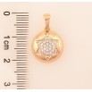 Кулон Xuping цвет Позолота 18K "Узор шестиконечная звезда" для цепочки до 5мм фото №2 Кулон Xuping цвет Позолота 18K "Узор шестиконечная звезда" для цепочки до 5мм фото №2