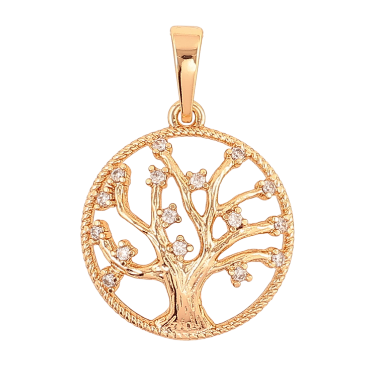 Кулон Xuping колір Позолота 18K "Дерево життя" для ланцюжка до 6мм фото №10 Кулон Xuping колір Позолота 18K "Дерево життя" для ланцюжка до 6мм фото №10