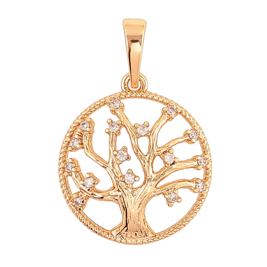 Кулон Xuping колір Позолота 18K "Дерево життя" для ланцюжка до 6мм фото №1