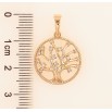 Кулон Xuping колір Позолота 18K "Дерево життя" для ланцюжка до 6мм фото №2