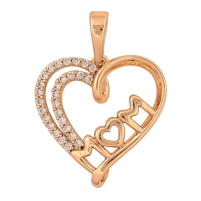 Кулон Xuping цвет Позолота 18K "Сердечко с надписью Мама" для цепочки до 6мм фото №1 Кулон Xuping цвет Позолота 18K "Сердечко с надписью Мама" для цепочки до 6мм фото №1