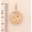 Кулон Xuping цвет Позолота 18K "Детские ладошка с ножкой" для цепочки до 6мм фото №2