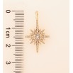 Кулон Xuping колір Позолота 18K "Зірка" для ланцюжка до 3мм фото №2