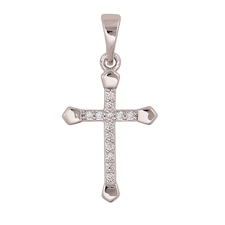 Кулон Xuping цвет Родий "Крест с кристаллами" для цепочки до 5мм фото №13 Кулон Xuping цвет Родий "Крест с кристаллами" для цепочки до 5мм фото №13