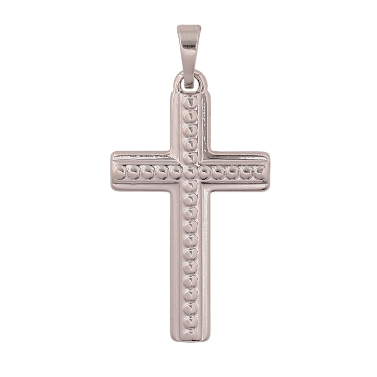 Кулон Xuping цвет Родий "Крест" для цепочки до 5мм фото №22