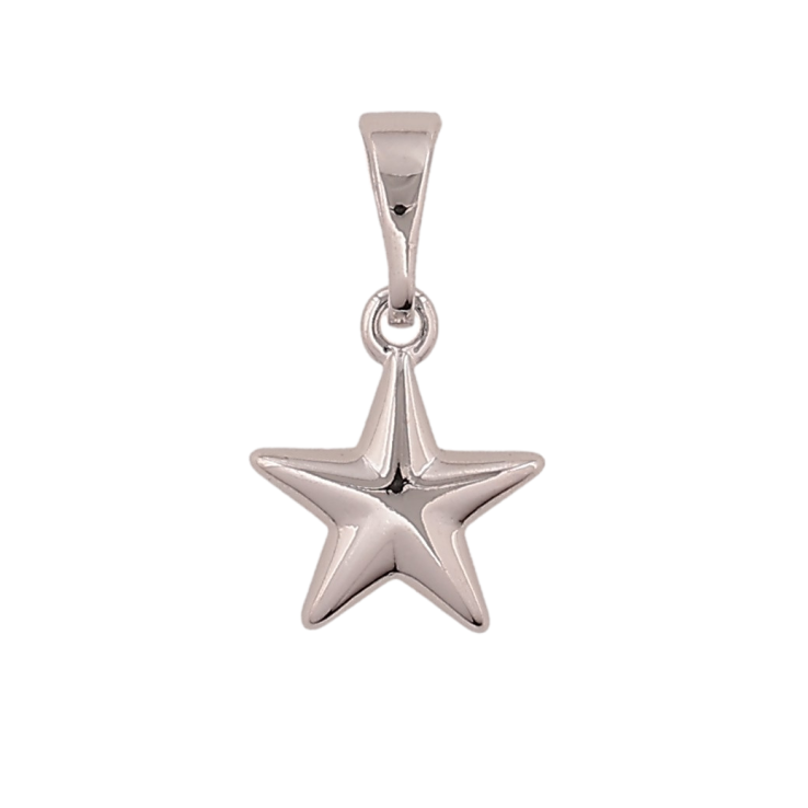 Кулон Xuping цвет Родий "Звездочка" для цепочки до 5мм фото №17