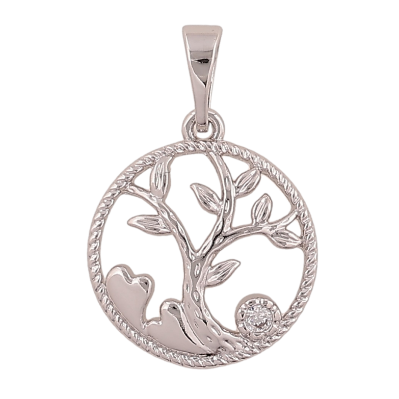Кулон Xuping цвет Родий "Древо жизни" для цепочки до 5мм фото №17