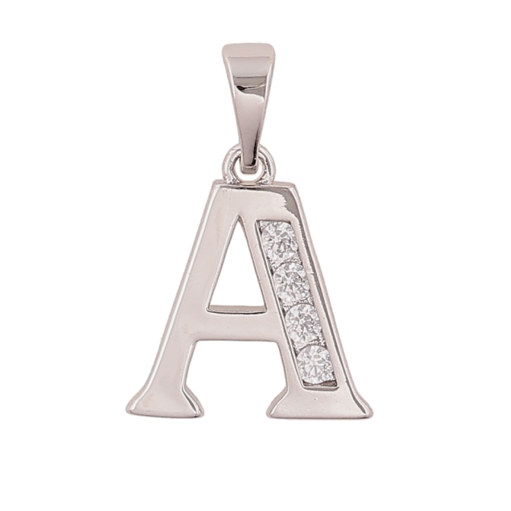 Кулон Xuping цвет Родий "Буква A" для цепочки до 5мм фото №24 Кулон Xuping цвет Родий "Буква A" для цепочки до 5мм фото №24