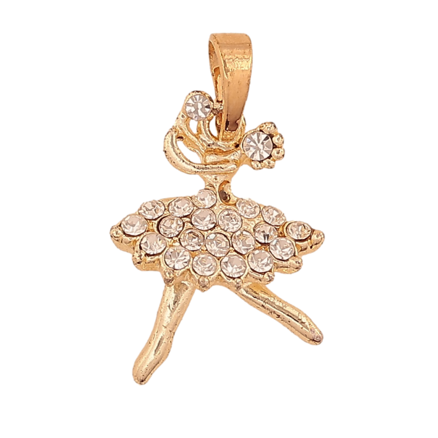 Кулон "Танцівниця" для ланцюжка до 5мм фото №1 Кулон "Танцівниця" для ланцюжка до 5мм фото №1