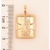 Кулон Xuping колір Позолота 18K "Ладанка Діва Марія" для ланцюжка до 6мм фото №2