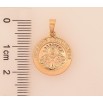 Кулон Xuping колір Позолота 18K "Ладанка Перше Причастя" для ланцюжка до 5мм фото №2