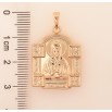 Кулон Xuping цвет Позолота 18K "Ладанка Пресвятая Богородица" для цепочки до 5мм фото №2 Кулон Xuping цвет Позолота 18K "Ладанка Пресвятая Богородица" для цепочки до 5мм фото №2