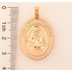 Кулон Xuping колір Позолота 18K "Ладанка Свята Катарина Дрексель" для ланцюжка до 5мм фото №2