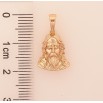Кулон Xuping колір Позолота 18K "Обличчя Ісуса Христа" для ланцюжка до 5мм фото №2