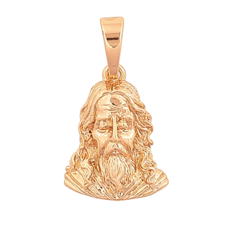 Кулон Xuping колір Позолота 18K "Обличчя Ісуса Христа" для ланцюжка до 5мм фото №22