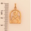 Кулон Xuping цвет Позолота 18K "Ладанка Богородица" для цепочки до 5мм фото №2 Кулон Xuping цвет Позолота 18K "Ладанка Богородица" для цепочки до 5мм фото №2
