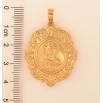 Кулон Xuping цвет Позолота 18K "Ладанка Господь Вседержитель" для цепочки до 7мм фото №2