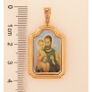 Кулон Xuping цвет Позолота 18K "Ладанка Иосиф с младенцем Иисусом" для цепочки до 7мм фото №3 Кулон Xuping цвет Позолота 18K "Ладанка Иосиф с младенцем Иисусом" для цепочки до 7мм фото №3