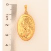 Кулон Xuping колір Позолота 18K "Ладанка Діва Марія з немовлям" для ланцюжка до 6мм фото №2 Кулон Xuping колір Позолота 18K "Ладанка Діва Марія з немовлям" для ланцюжка до 6мм фото №2