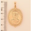 Кулон Xuping цвет Позолота 18K "Ладанка Господь Вседержитель" для цепочки до 7мм фото №2