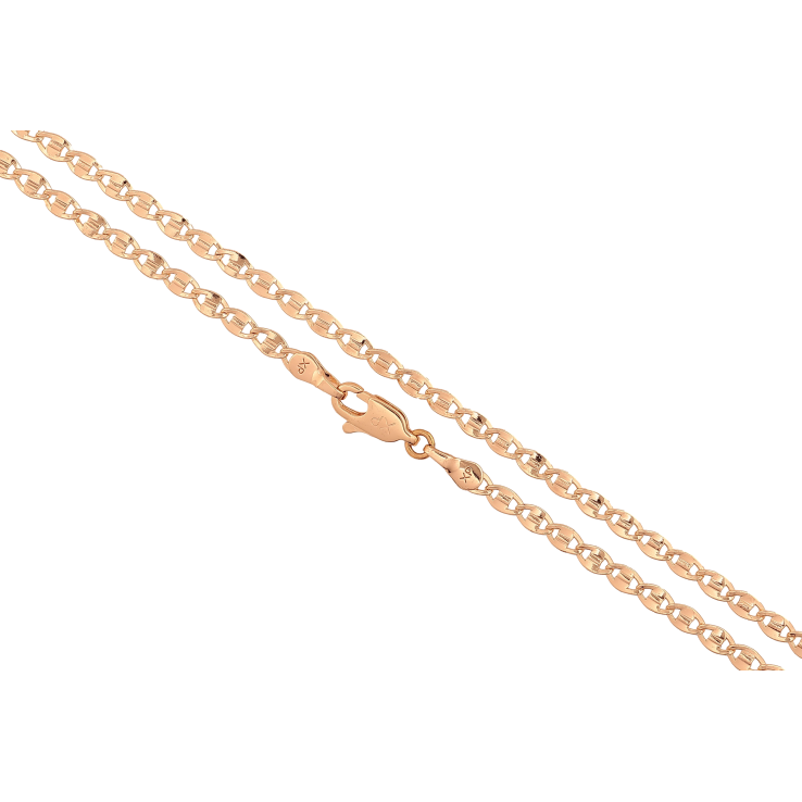 Ланцюжок Xuping M&L колір 18К "Плетіння Морський ланцюг" довжина 45см х 3мм фото №13 Ланцюжок Xuping M&L колір 18К "Плетіння Морський ланцюг" довжина 45см х 3мм фото №13