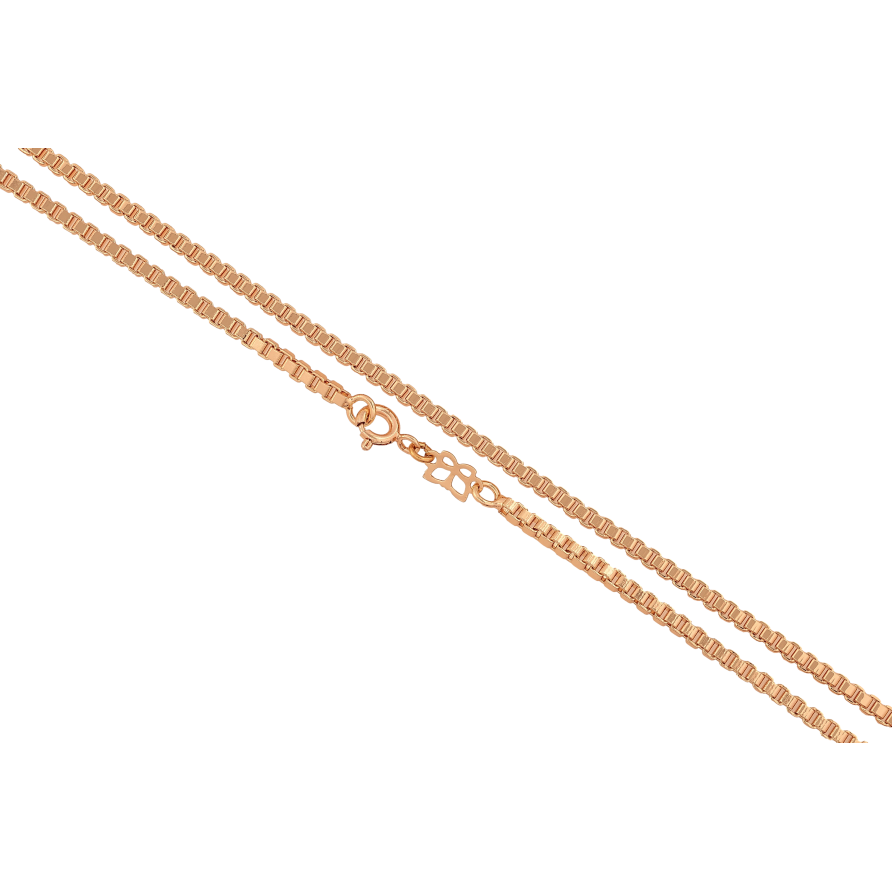 Цепочка Xuping M&L цвет 18К "Плетение Венецианское" длина 46см х 2.5мм фото №1