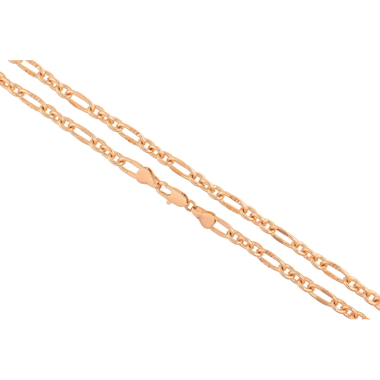 Ланцюжок Xuping M&L колір 18К "Плетіння Фантазійне" довжина 49см х 5-6мм фото №2 Ланцюжок Xuping M&L колір 18К "Плетіння Фантазійне" довжина 49см х 5-6мм фото №2