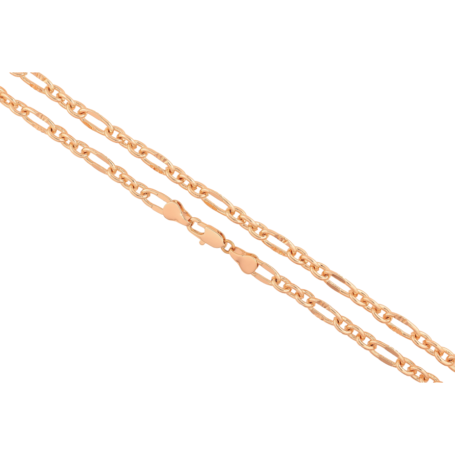 Ланцюжок Xuping M&L колір 18К "Плетіння Фантазійне" довжина 49см х 5-6мм фото №1 Ланцюжок Xuping M&L колір 18К "Плетіння Фантазійне" довжина 49см х 5-6мм фото №1