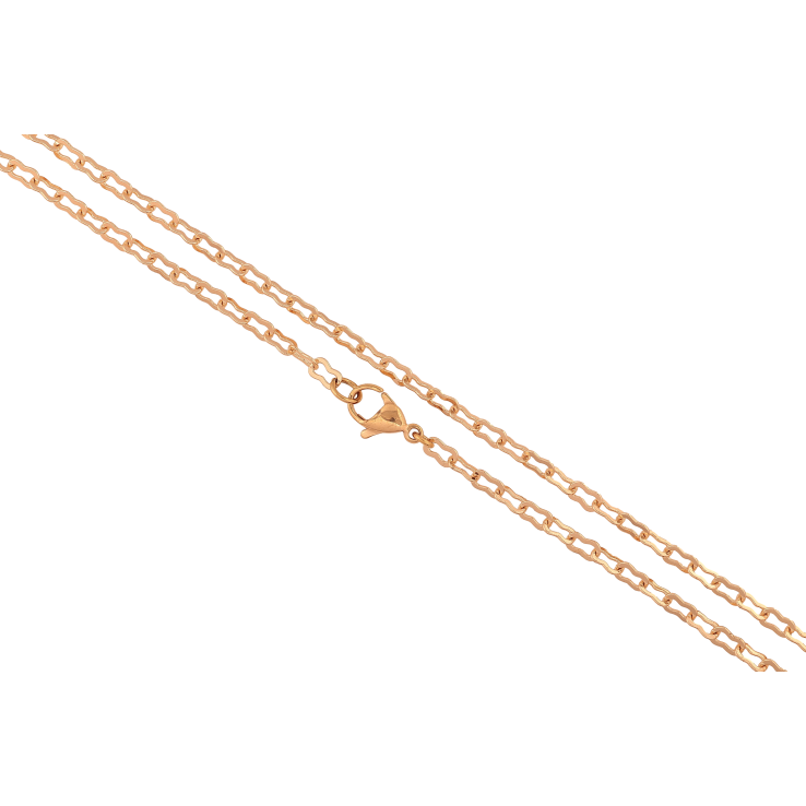 Цепочка Xuping M&L цвет 18К "Плетение Фантазийное" длина 46см х 3мм фото №23