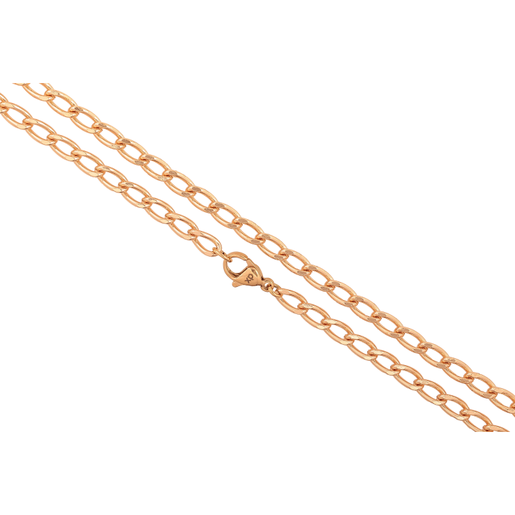 Ланцюжок Xuping M&L колір 18К "Плетіння Панцирне" довжина 45см х 4мм фото №11