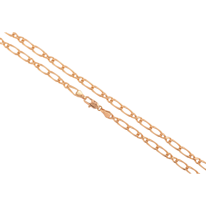 Ланцюжок Xuping M&L колір 18К "Плетіння Фантазійне" довжина 51см х 4-5мм фото №1 Ланцюжок Xuping M&L колір 18К "Плетіння Фантазійне" довжина 51см х 4-5мм фото №1