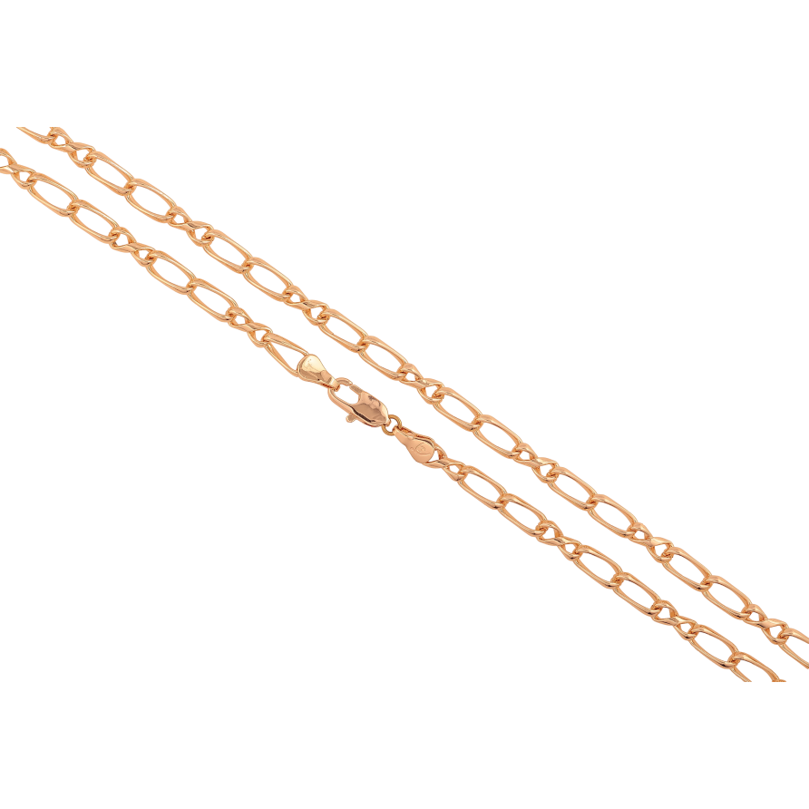 Ланцюжок Xuping M&L колір 18К "Плетіння Фантазійне" довжина 51см х 4-5мм фото №1 Ланцюжок Xuping M&L колір 18К "Плетіння Фантазійне" довжина 51см х 4-5мм фото №1