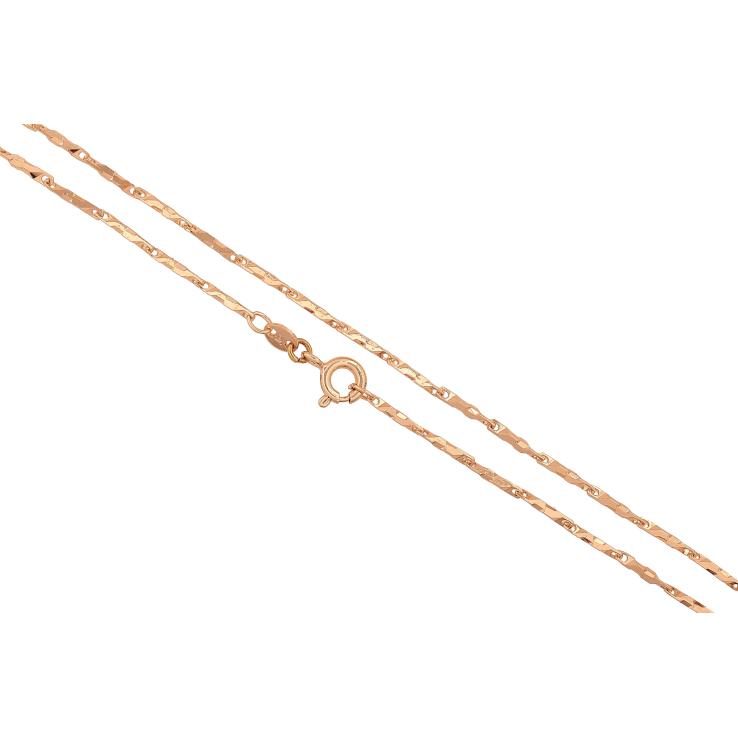 Цепочка Xuping M&L цвет 18К "Плетение Фантазийное" длина 46см х 2мм фото №20