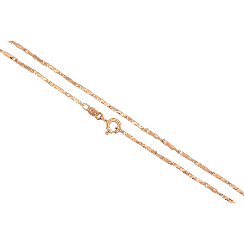 Цепочка Xuping M&L цвет 18К "Плетение Фантазийное" длина 46см х 2мм фото №1 Цепочка Xuping M&L цвет 18К "Плетение Фантазийное" длина 46см х 2мм фото №1