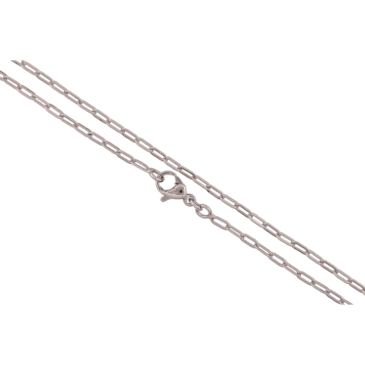 Цепочка Xuping цвет Родий "Плетение Якорное" длина 45см х 2мм фото №2