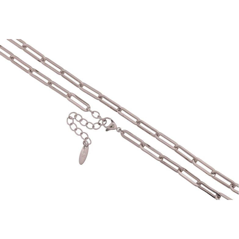 Цепочка Xuping цвет Родий "Плетение Якорное" длина 45-50см х 5.5мм фото №3