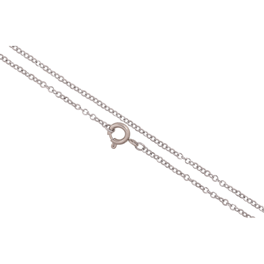 Цепочка Xuping ТТМ Stainless Steel цвет Родий "Плетение Якорное" длина 45см х 1.5мм фото №1 Цепочка Xuping ТТМ Stainless Steel цвет Родий "Плетение Якорное" длина 45см х 1.5мм фото №1