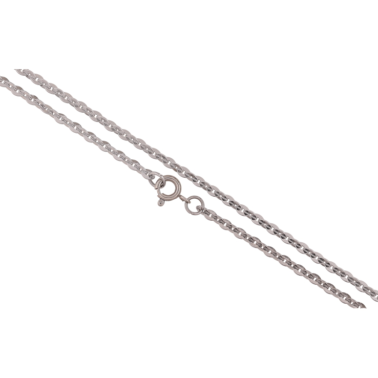 Цепочка Xuping ТТМ Stainless Steel цвет Родий "Плетение Фантазийное" длина 44см х 3мм фото №7